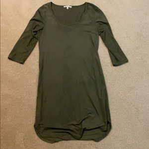 Hunter Green Tight Dress